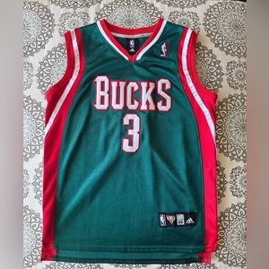 Adidas Milwaukee Bucks Brandon Jennings Jersey